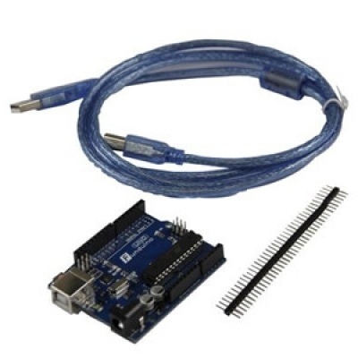 Funduino 相容 Arduino UNO 8bit(含USB線、含排針)